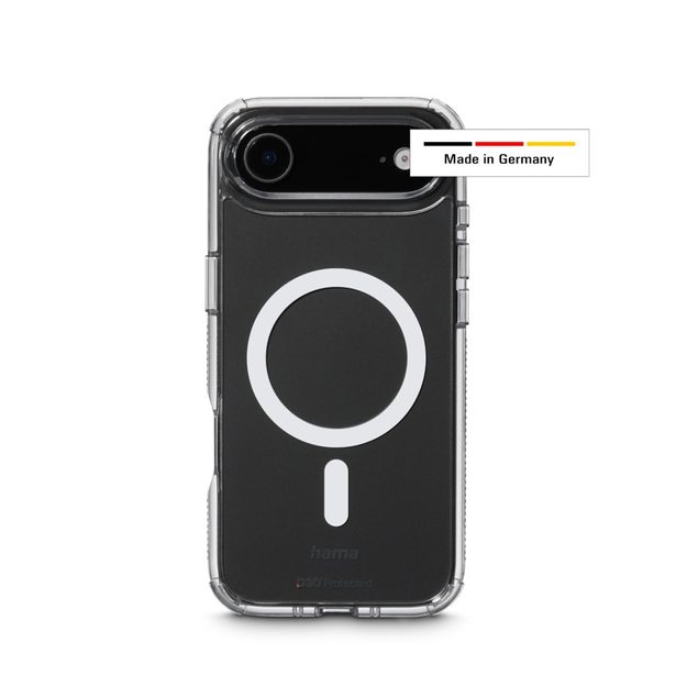 Hama Extreme Protect, kryt pro Apple iPhone Air, magnetický, D3O®, nežloutne, průhledný
