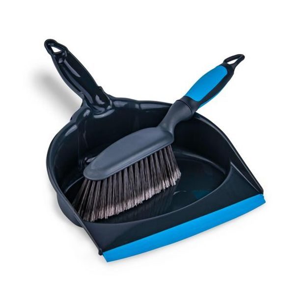 TORO lopatka s gumovou hranou a smetáček 35 x 22,5 x 12 cm_hamashop