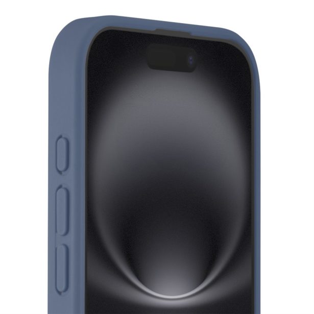 Hama Frame Protect, kryt pro Apple iPhone 17, magnetický, průhledný/modrý