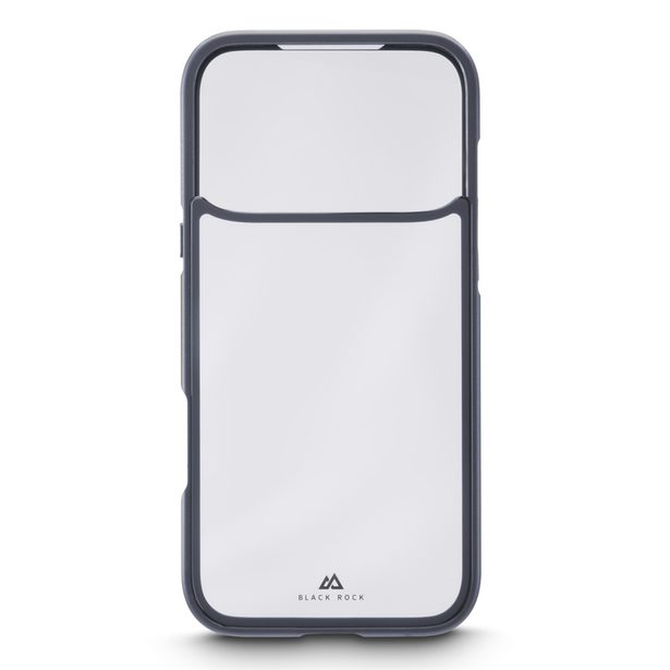 Black Rock 360° Glass, kryt pro Apple iPhone 17 Pro Max, skleněný, předn +zadní díl, průhledný/černý