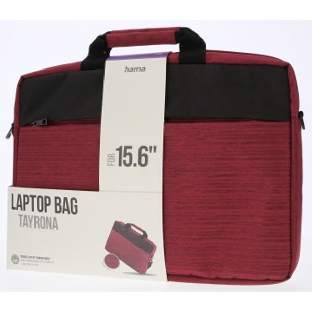Hama brašna na notebook Tayrona pro velikost 40 cm (15,6"), červená
