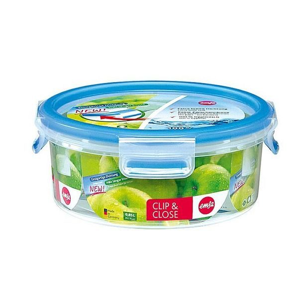 dóza 0,85l na potraviny Tefal/Emsa kulatá, plast