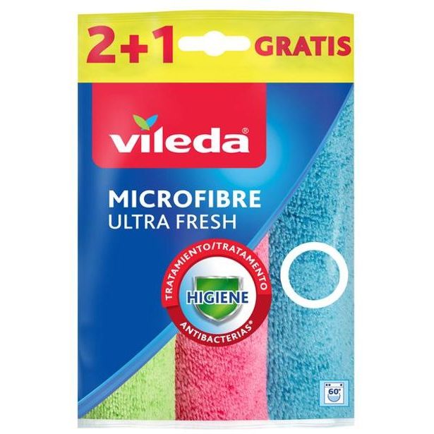 vileda MIKROHADŘÍK 2+1KS VILEDA ULTRA FRESH_hamashop