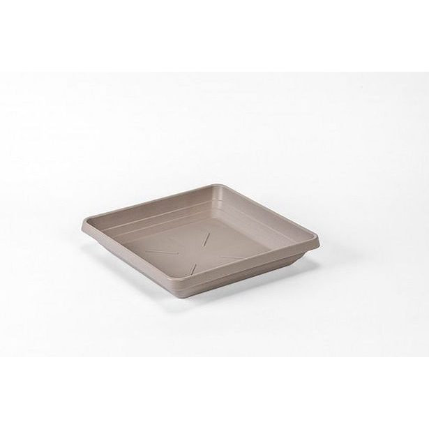 podmiska 20x20cm TAUPE LOTOS/sku.roz.17x17cm/