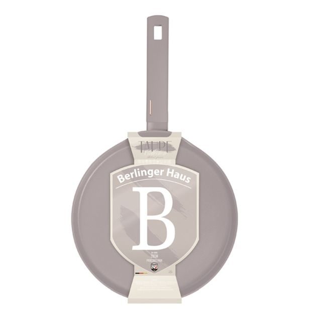 BERLINGERHAUS Pánev na palačinky s titanovým povrchem 28 cm Taupe Collection BH-8086