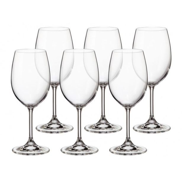 sklen. 350ml, 6ks, KLARA/SYLVIA červ.víno