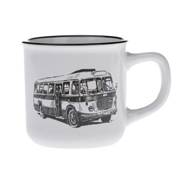 hrnek 330ml-1ks-AUTOBUS Š706 RTO RETRO, d 9x 8,5cm, keramika