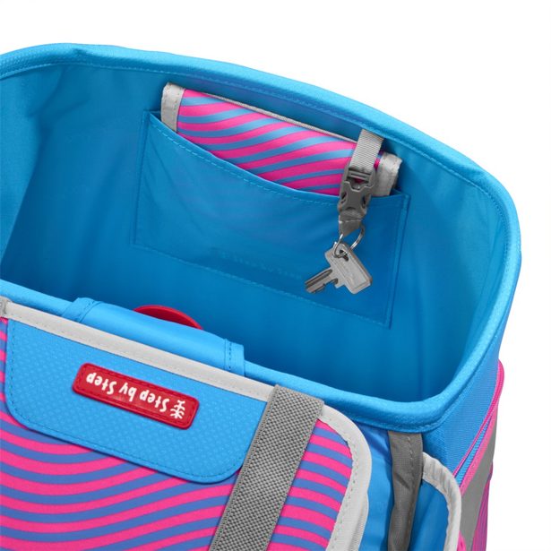 Školní aktovka Step by Step SPACE NEON, Kolibri Kaja - 5 dílný set, AGR certifikát