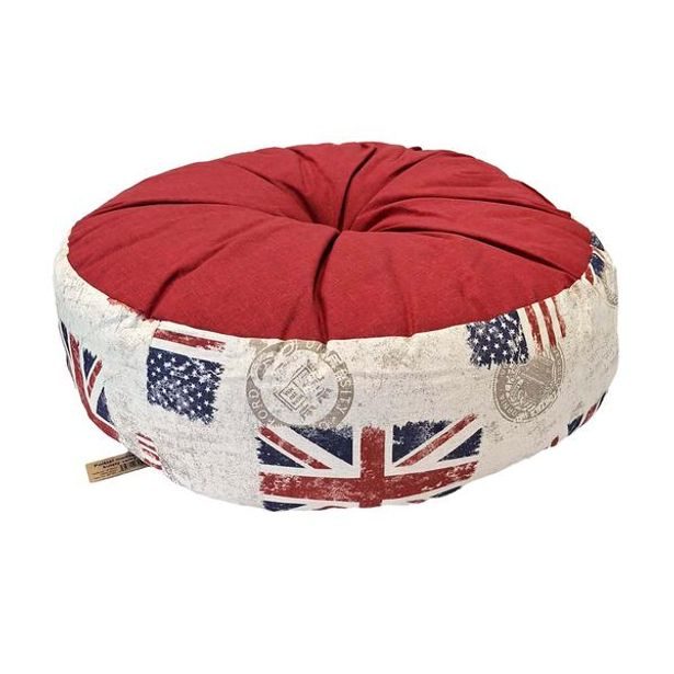 AXIN POLŠTÁŘ MEDITAČNÍ KULATÝ, PRŮM. 70CM, VÝŠKA 20CM_hamashop