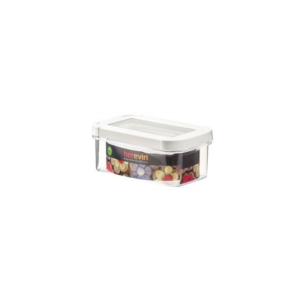 dóza 0,60l, 15,5 x9,4x6,3cm, transp., plast