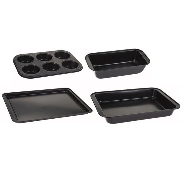 LA CUCINA Plech na pečení sada 4 ks ocel s nepřilnavým povrchem KO-170112490