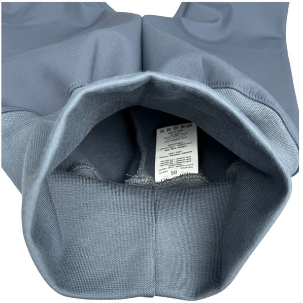 MODADETI Dětské softshellové kalhoty ADELLiNO s fleecem a reflexem šedé