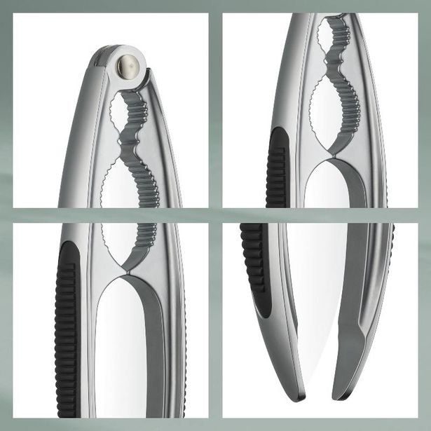 KELA Louskáček Crepa zinek litý stříbrný matný 16,0x5,0cm KL-10043