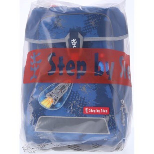 Školní aktovka Step by Step CLOUD REFLECT, Rocket Novo - 5 dílný set, AGR certifikát