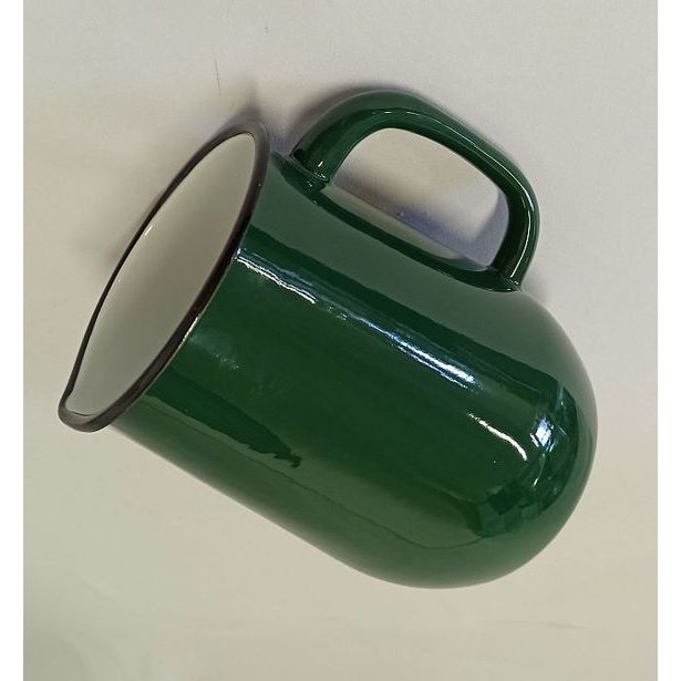 džbán 2,5l - zelený, d11,5x20cm, smalt