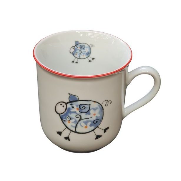 hrnek 160ml DĚTSKÝ-PRASE MODRÉ, čes.porcelán