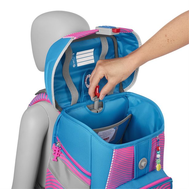 Školní aktovka Step by Step SPACE NEON, Kolibri Kaja - 5 dílný set, AGR certifikát