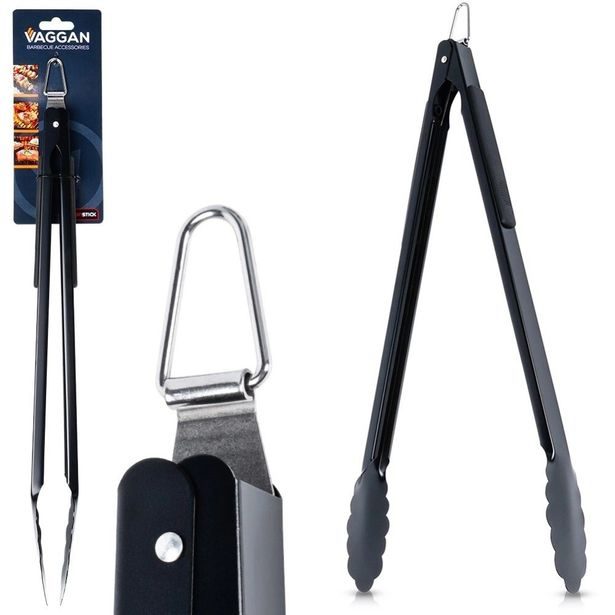 PROGARDEN Grilovací kleště 51 cm Vaggan BBQ Black KO-C83500310
