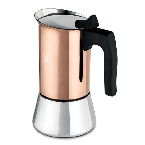 BERLINGERHAUS Konvice na espresso 9 šálků Rosegold Metallic Line BH-8550