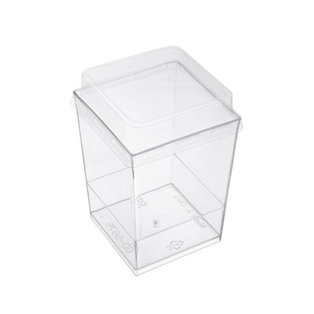 Pohárek s víčkem panna cotta 0,17 l 4 ks