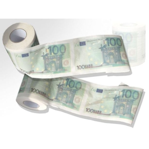 Toaletní papír - 100EUR