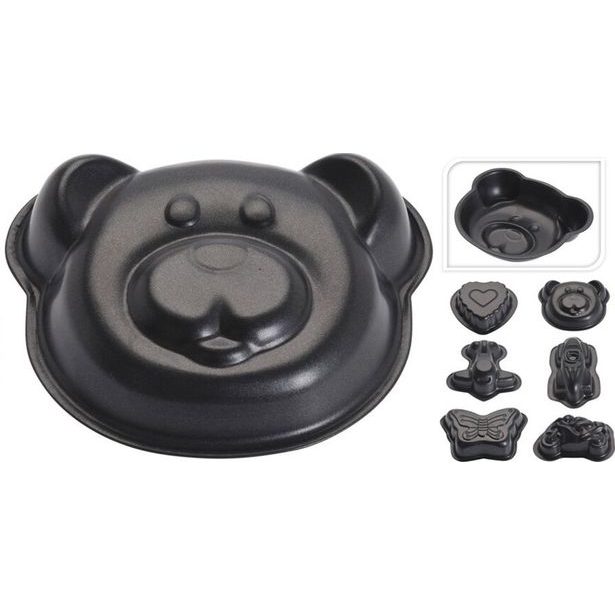 formičky na peč. CUCINA 6tvarů, uhlík. ocel