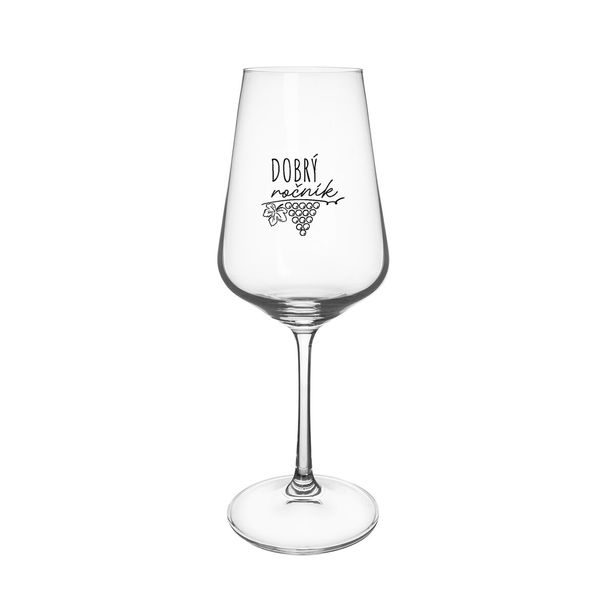 Sklenice na víno Dobrý ročník 0,35 l 1 ks
