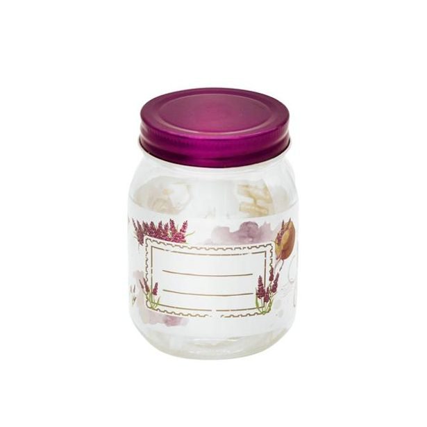 TORO SKLENICE ZAVAŘOVACÍ S VÍČKEM LEVANDULE 380ML_hamashop