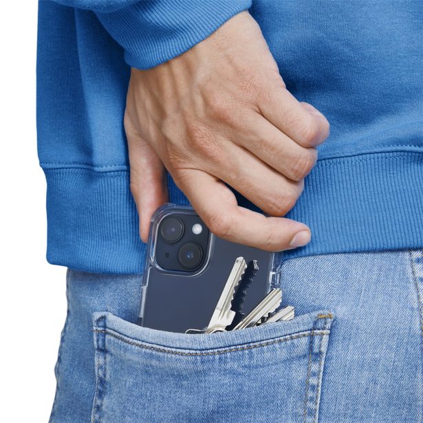 Hama Extreme Protect, kryt pro Apple iPhone 15 Pro, materiál D3O, nežloutne