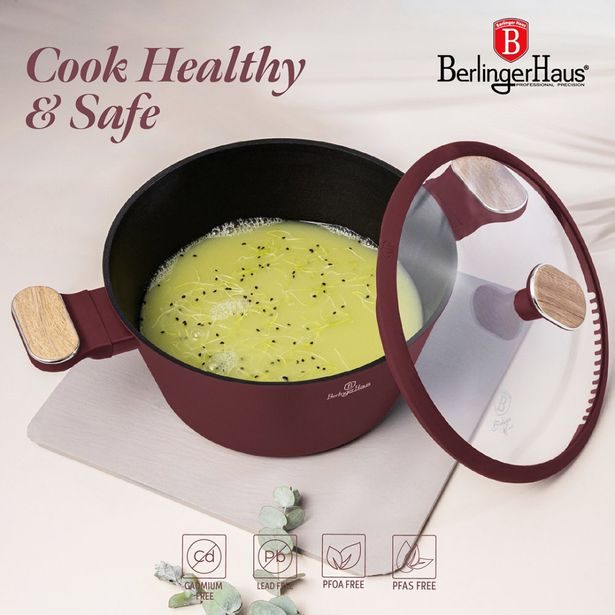 BERLINGERHAUS Sada nádobí s titanovým povrchem 15 ks Leonardo Nordic Collection BH-8306