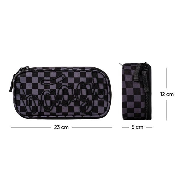 BAAGL Školní penál etue Skate SKA šedá