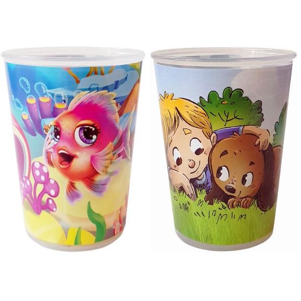 kelímek 2,5dl, IML-POTISK, dětský, plast