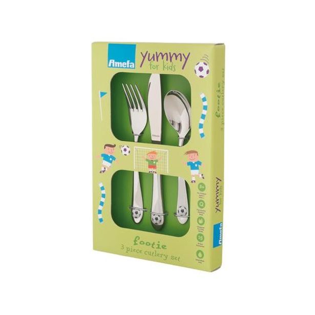 Amefa DĚTSKÝ PŘÍBOR "FOTBAL", SET 3KS_hamashop