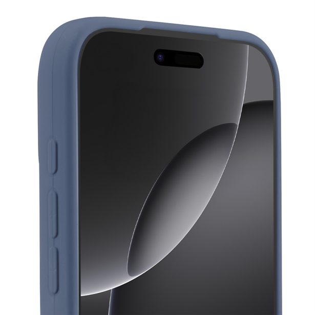 Hama Fantastic Feel, kryt pro Apple iPhone 17 Pro Max, hebký povrch, modrý