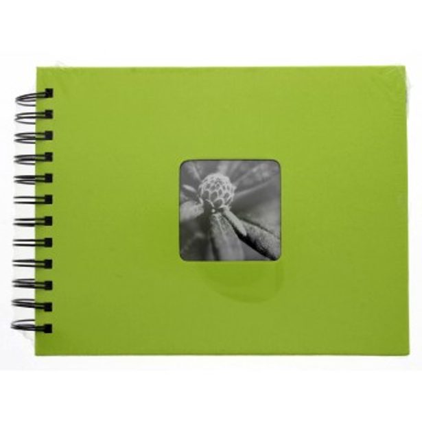 Hama album klasický špirálový FINE ART 24x17 cm, 50 strán, kivi