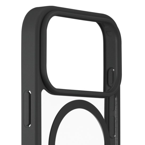 Hama Frame Protect, kryt pro Apple iPhone 17 Pro, magnetický, průhledný/černý