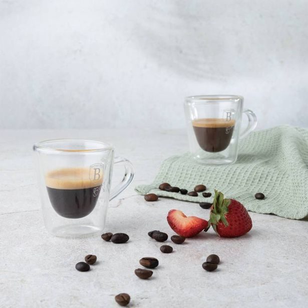BERLINGERHAUS Sada skleněných šálků na espresso 2 ks BH-8772
