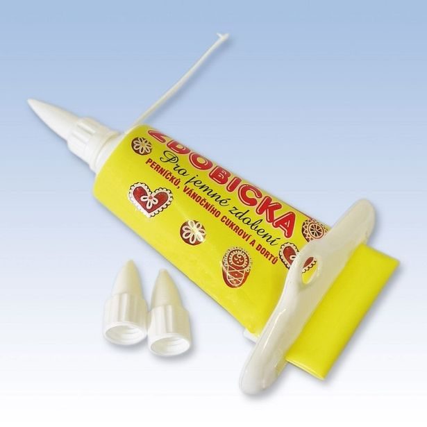 zdobička- tuba-jemné zdobení+3špičky