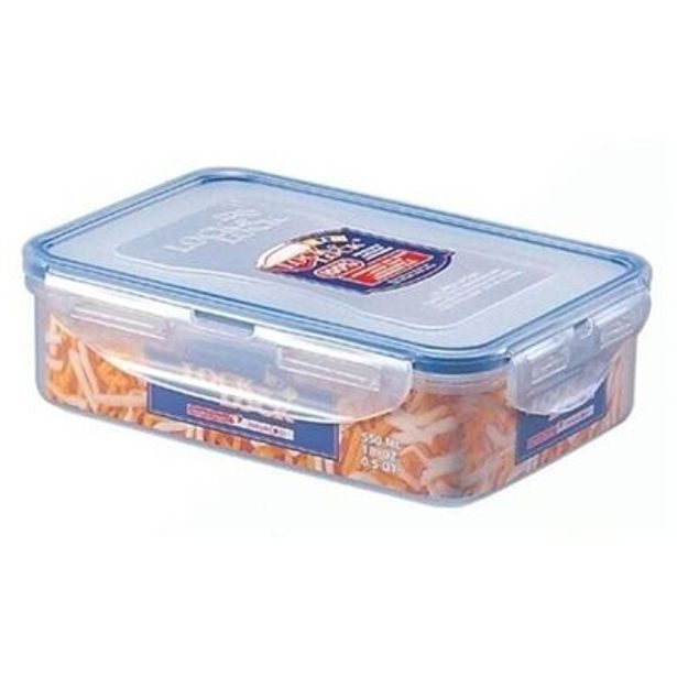 dóza 0,55l LOCK HPL815, 18,1x12,8x 5,2cm, plast