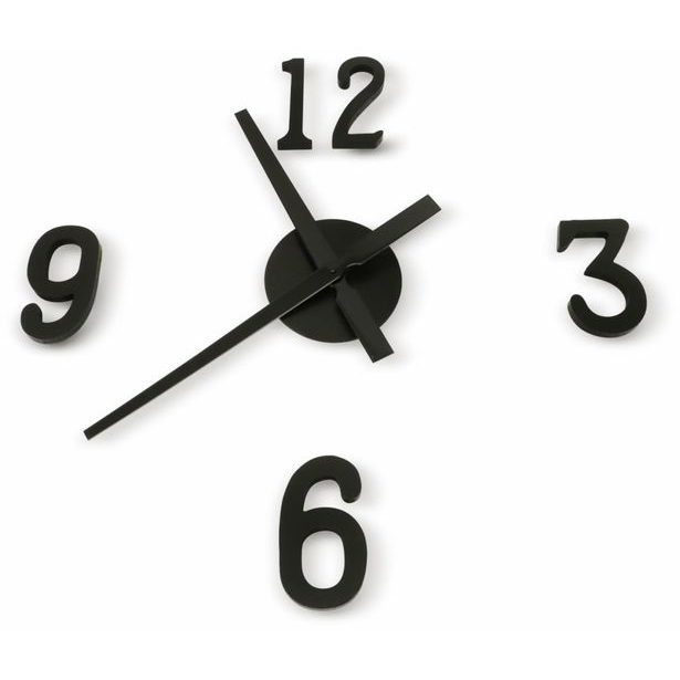 SEGNALE Hodiny nástěnné samolepící KO-HX9000160