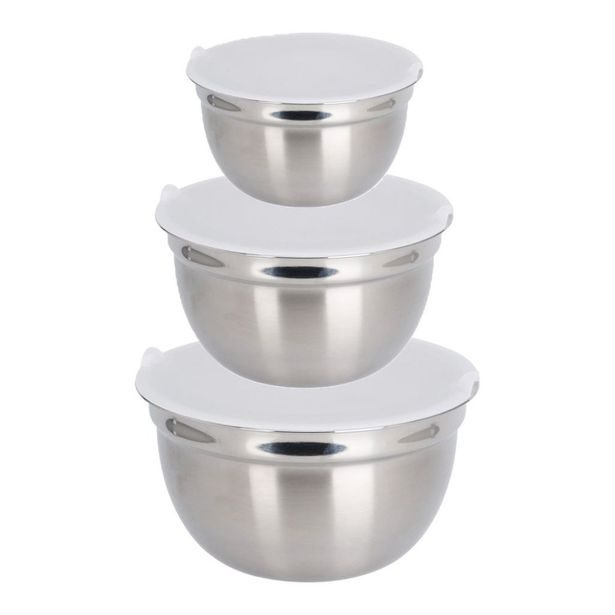 EXCELLENT HOUSEWARE Sada 3 ks nerezových misek KO-A15000020