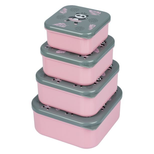 BAAGL Box na svačinu 4 v 1 Panda