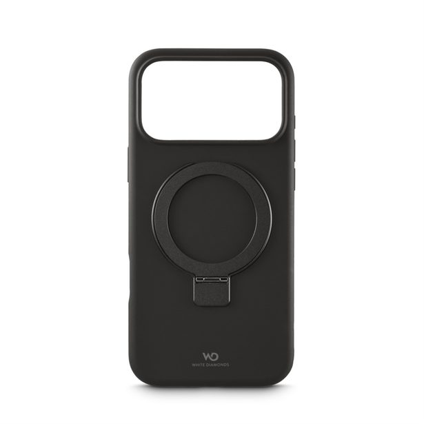 White Diamonds Mag Urban Stand Case, kryt pro Apple iPhone 17 Pro Max, MagSafe kompatibilní, černý