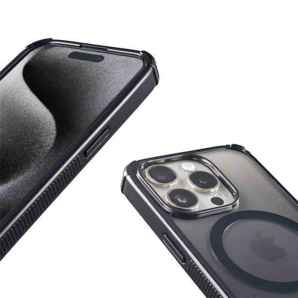 Hama Extreme Protect, kryt pro Apple iPhone 16 Pro, magnetický, D3O®, černý