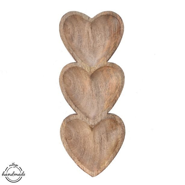 Servírovací miska dělená MANGO srdce