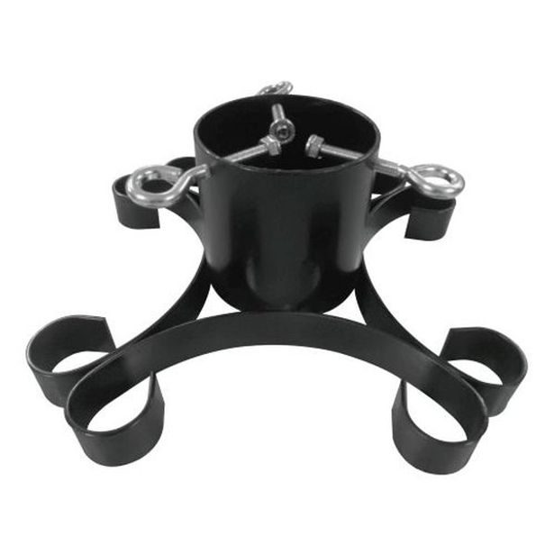 stojan d 9,5cm, LYRA, vánoční stromek, 33x33cm, kov