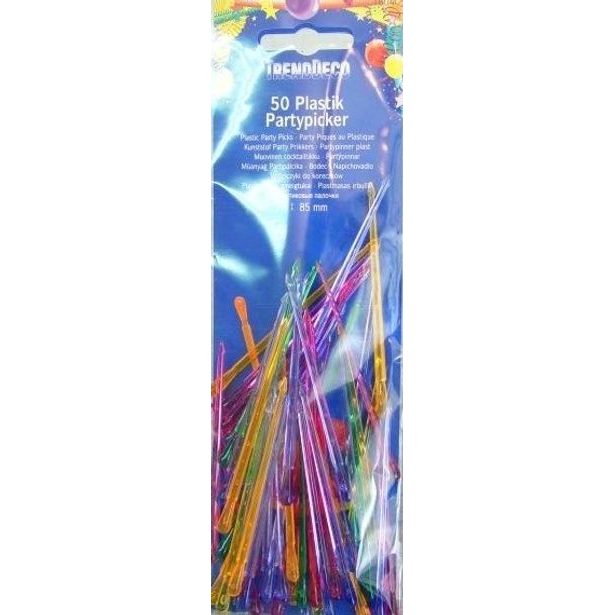 napichovátka 50ks PARTY 8,5cm