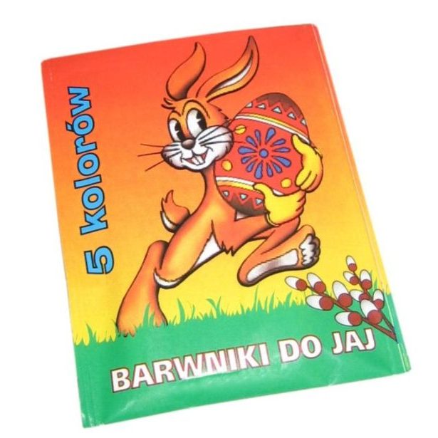 barvy na vajíčka SW0001, SW8340 5barev, práškové