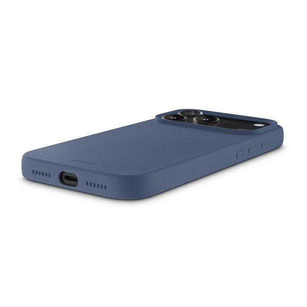 Hama Fantastic Feel, kryt pro Apple iPhone 17 Pro Max, hebký povrch, modrý
