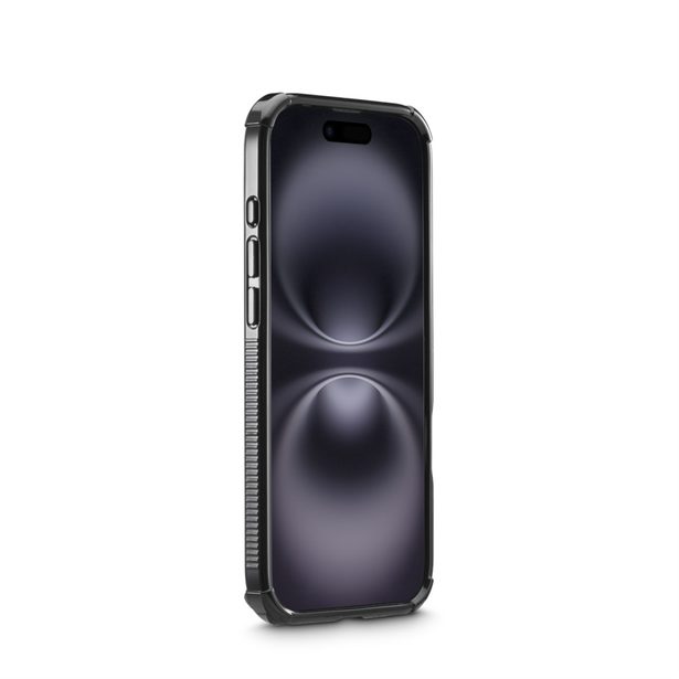 Hama Extreme Protect, kryt pro Apple iPhone Air, materiál D3O®, průhledný černý